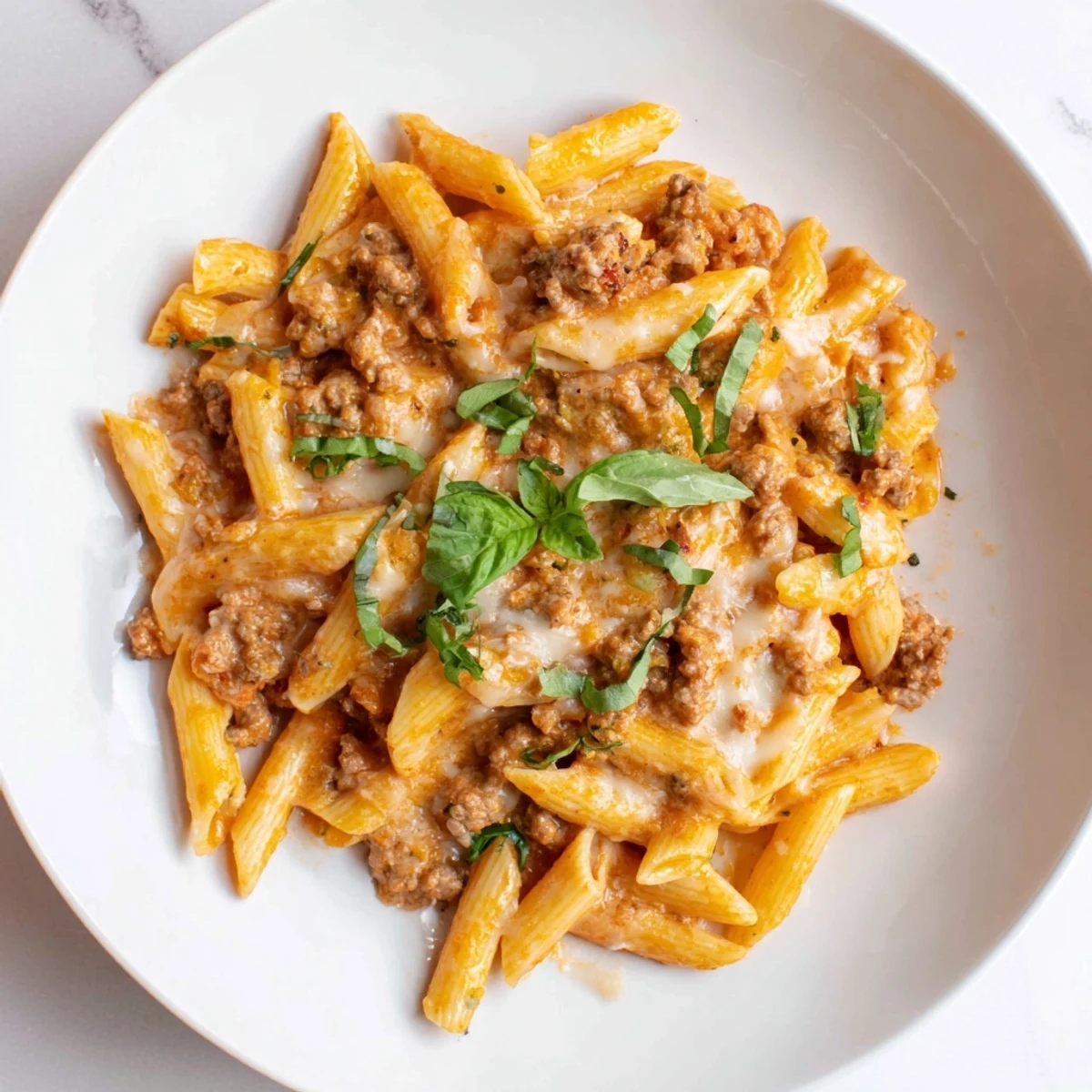 Creamy Tomato Sausage Pasta