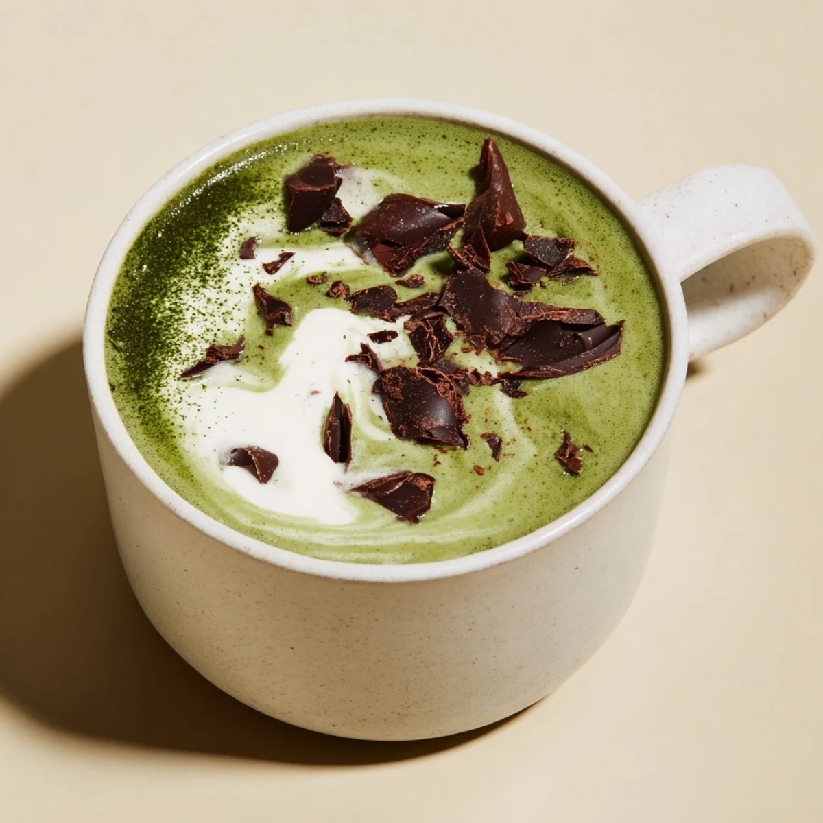 This creamy Matcha Hot Cocoa Protein Mug is a quick, easy, and protein-packed delight, perfect anytime.