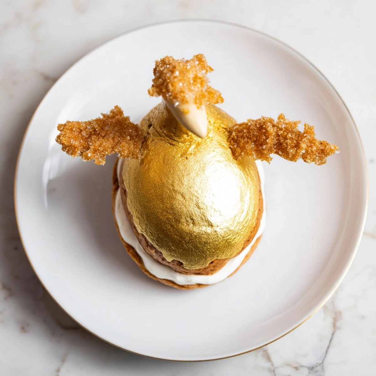 Elegant Swan Mini Pastries