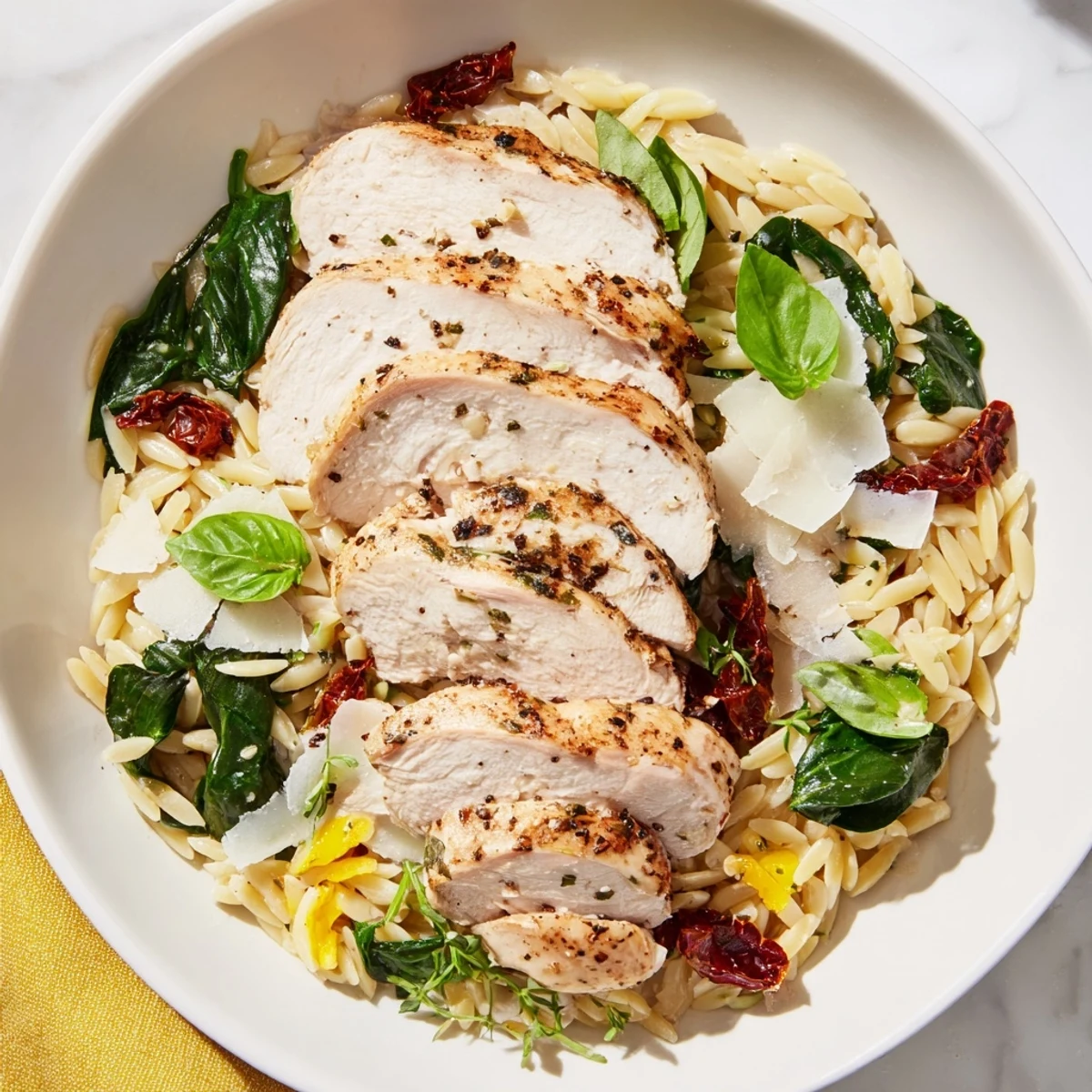 Marry Me Chicken Orzo