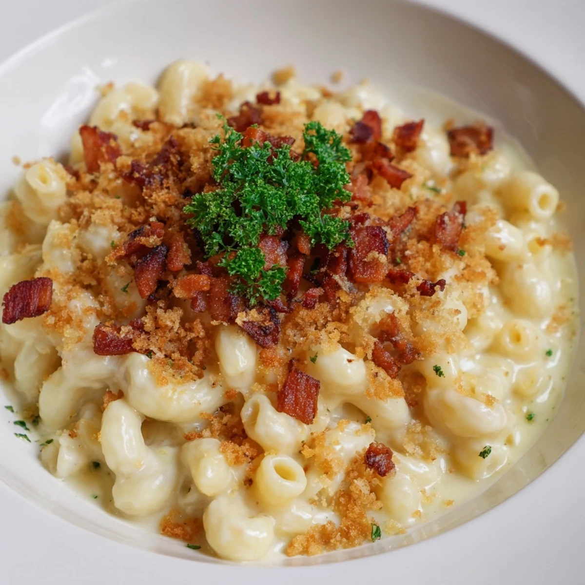 Tinis Mac Cheese Bacon