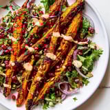 Roasted Carrot Salad Tahini