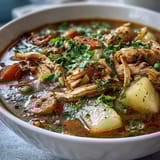 Slow Cooker Chicken Pot Soup