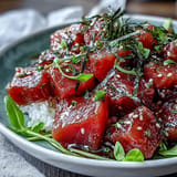 Spring Tuna Poke Bowl