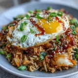 Kimchi Cabbage Fried Rice