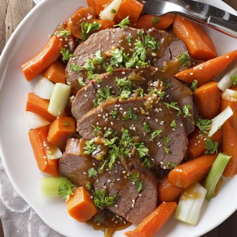 Slow Cooker Honey Garlic Pork