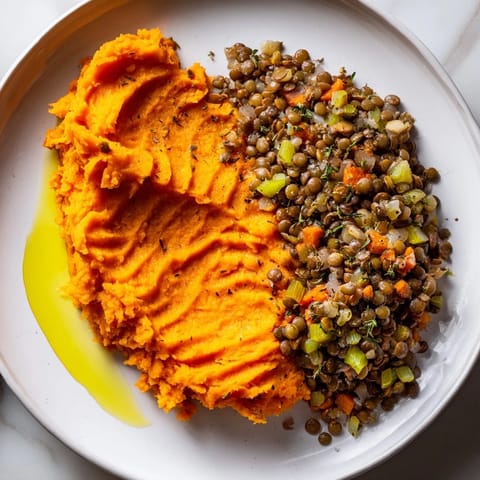 Veggie Shepherds Pie Lentils