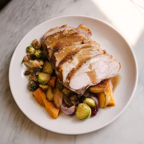 Sheet-Pan Roasted Turkey Breast