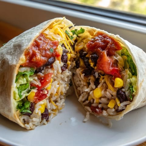 Rice Bean Burritos