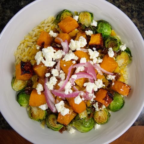 Best Fall Harvest Orzo Salad