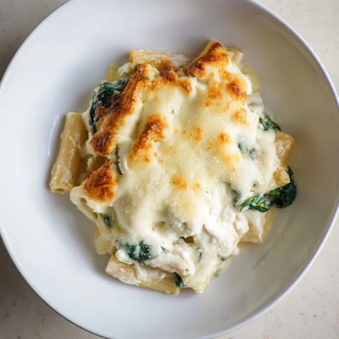 Whipped Ricotta Spinach Pasta