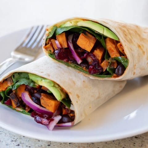 Roasted Sweet Potato Black Bean