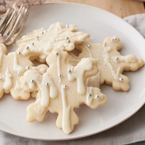 Winter Snowflake Platter Delights