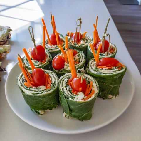 Holly Leaf Spinach Wraps