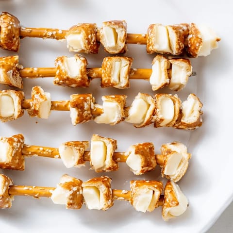 String Cheese Pretzel Snack