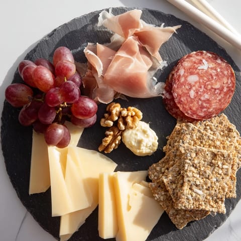 Charcuterie Board Solo Delight
