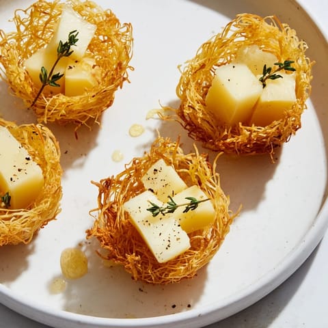 Rustic Barnyard Cheese Nests
