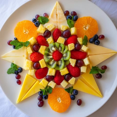 Kaleidoscope Circle Platter