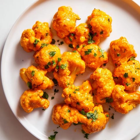 Sriracha Buffalo Cauliflower Bites