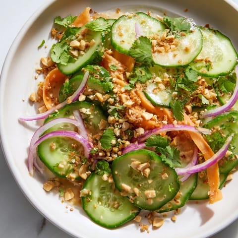 Thai Peanut Cucumber Salad
