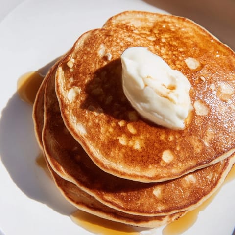 Protein Banana Fluffy Pancakes