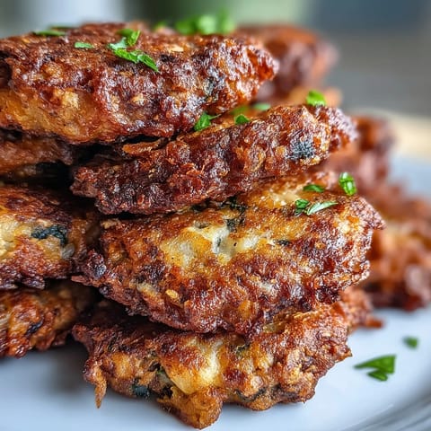 Golden-brown Black-Eyed Pea Fritters served on a platter with a creamy dipping sauce and cilantro garnish. 