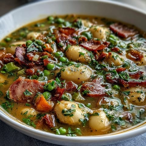 Ham and Lima Bean Soup