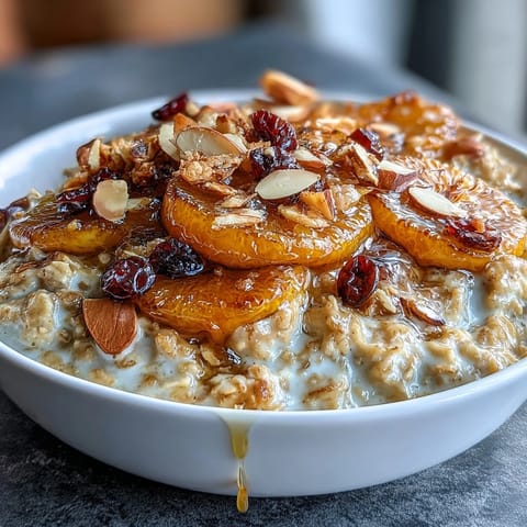 Candied Orange Oatmeal Cranberries