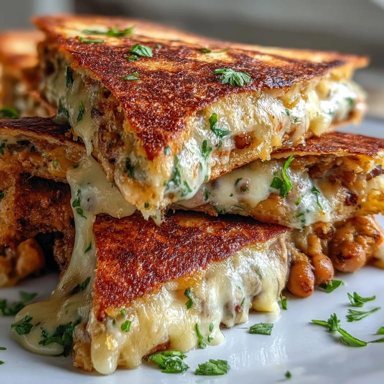 Freshly cooked Tex-Mex quesadilla slices served with sour cream and guacamole, ready for a weeknight dinner.