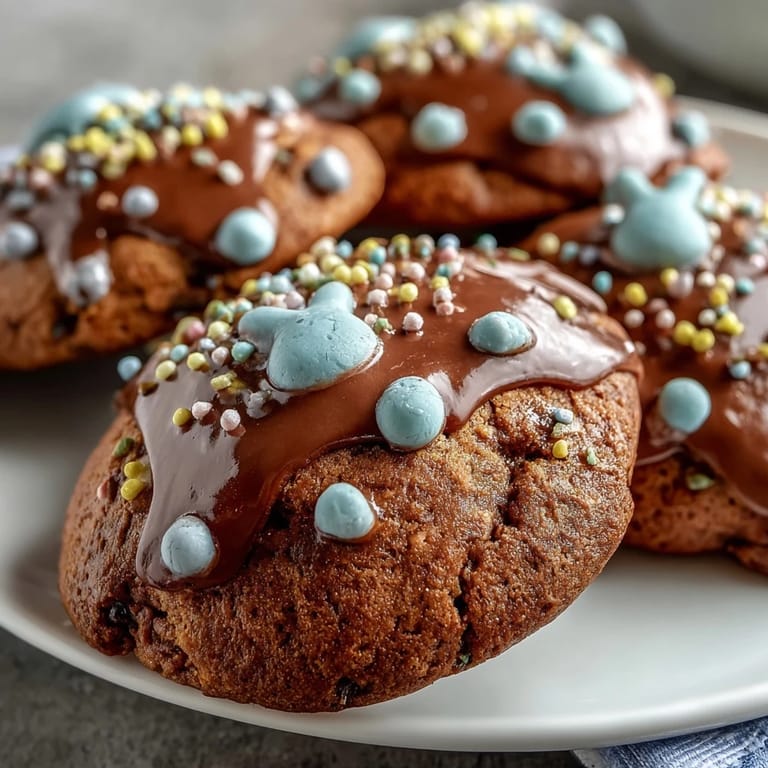 Soft, tender sugar cookies with smooth royal icing in soft pastel colors, creating a beautiful and delicious Easter treat.