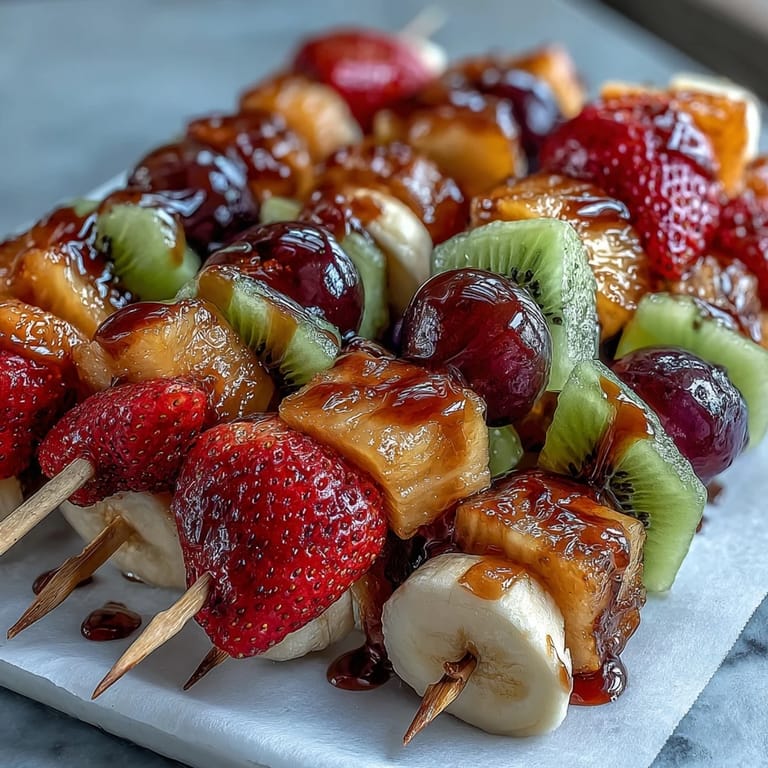 Kid-approved bento box featuring fresh fruit skewers, yogurt dip, and wholesome sides for a balanced lunch.