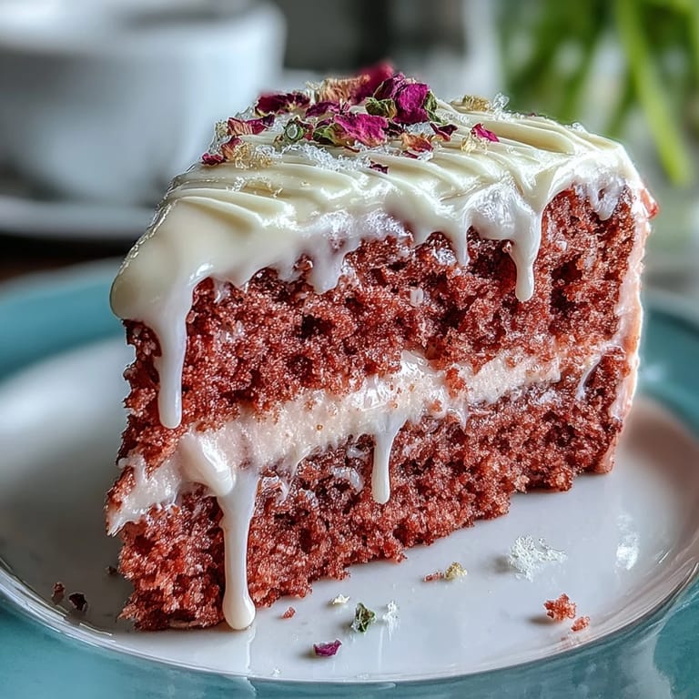 Stunning rosé wine velvet cake with gold drip, ideal for celebrating bridal showers in style.