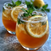 Refreshing Limoncello Spritz Mocktail with Sparkling Water and fresh lemon slices, perfect for summer parties.