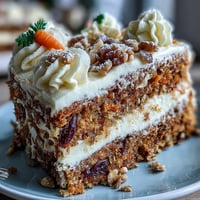 Festive Easter dessert table featuring moist carrot cake, elegant pavlova, and zesty lemon tart.